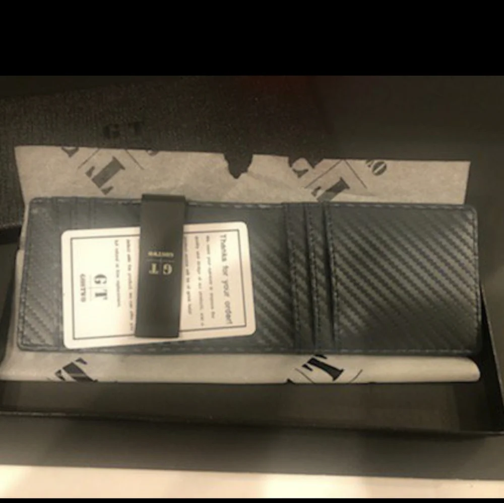 Grey Textured Wallet And Card Holder With RFID Blocking